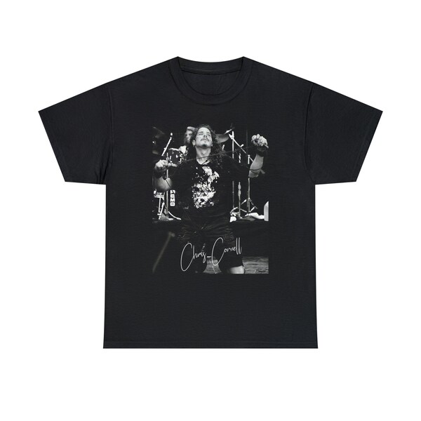 Chris Cornell - Audioslave / Retro Ästhetische Kleidung Unisex Vintage inspiriertes T-Shirt / Grafik Rockmusik Shirt / Rockmusik Geburtstagsgeschenk