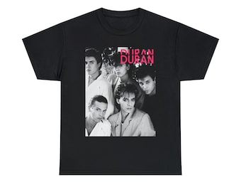 Duran Duran Aesthetic Vintage 90s Inspired T-Shirt, Bootleg 90s Minimal Graphic T-Shirt, Duran Duran Pop Music T-shirt, Retro Gift For Fan