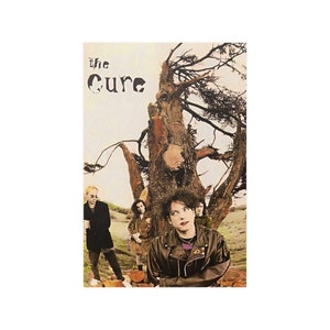 The Cure Poster Wall Art / Premium Quality Print Music Poster / Art Room Ideas / 80s music poster / Music Wall Art Idea Print / Poster Gift