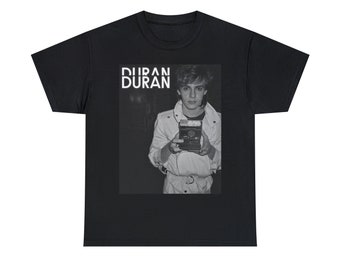 Duran Duran Aesthetic Vintage 90s Inspired T-Shirt, Bootleg 90s Minimal Graphic T-Shirt, Duran Duran Pop Music T-shirt, Retro Gift For Fan