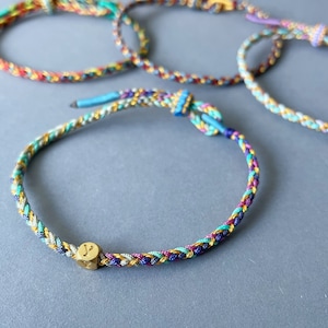 Namensarmband | Buchstaben Armband  |  Freundschaftsarmband |  Geknüpfte Armbänder |  Glücksarmband