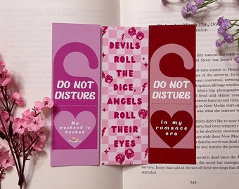 Romance bookmarks