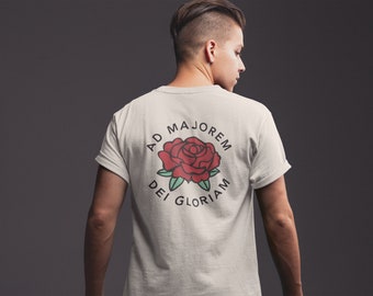 AMDG Ad Majorem Dei Glorium Shirt Catholic T Shirt Christian Shirt Faith Based Shirt Christian Clothes Christian Merch