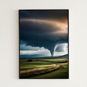 Tornado, Digital Art, Digital Download, Country, Rural