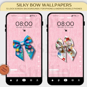 Bow Phone Wallpaper | Pink Wallpapers | Girly Wallpaper | iPhone Wallpapers | aesthetic wallpapers | minimal wallpapers | Mobile Wallpapers.