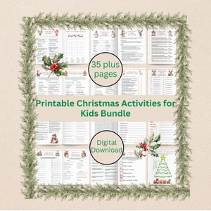 Christmas Party Games | Christmas Carol Finish The Lyric Game | Christmas Activities For Kids | Printable Christmas Game | Word Search