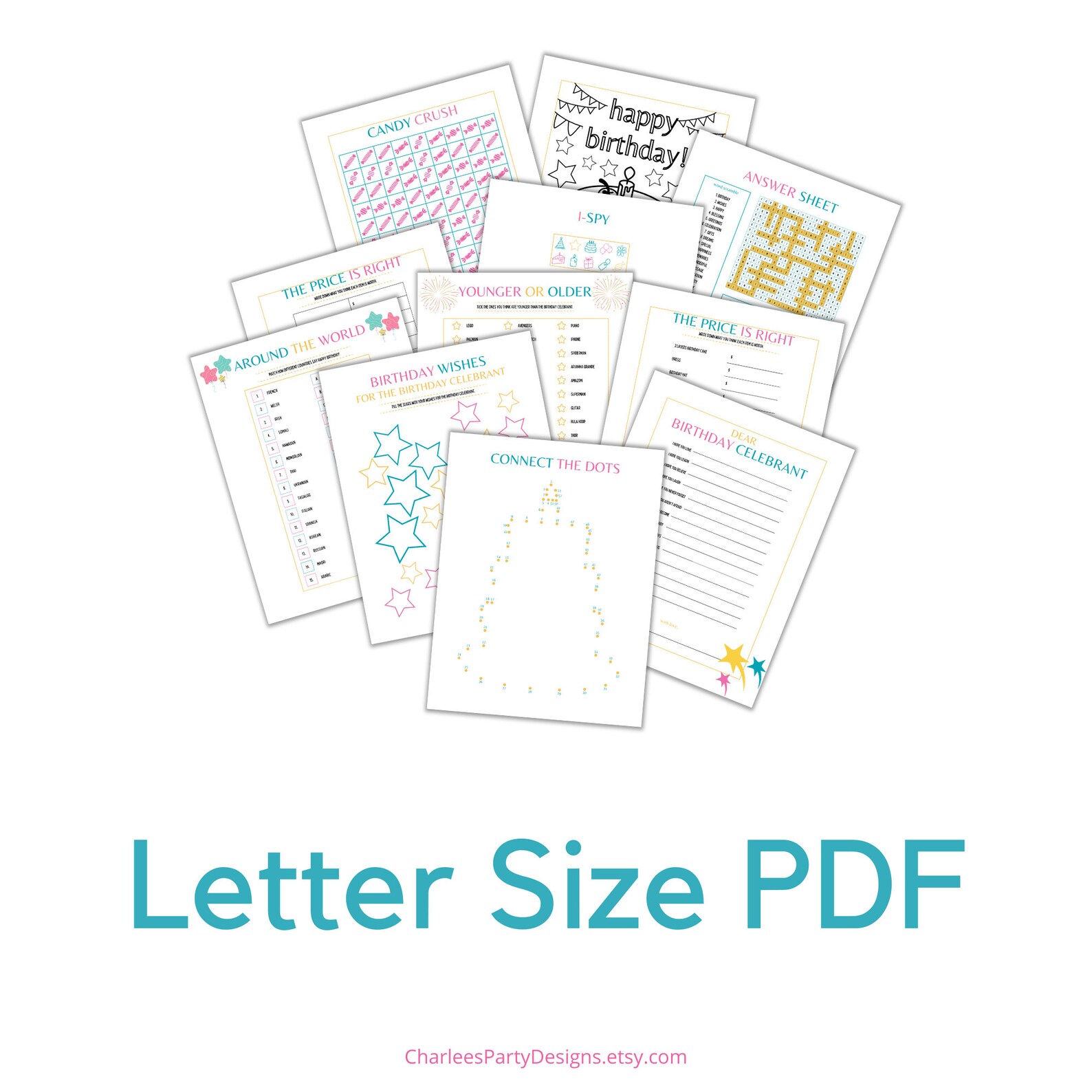 Printable Party Planner | Printable Birthday Party Organizer | Kids ...