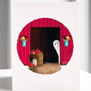 Carte de voeux Boo Barn