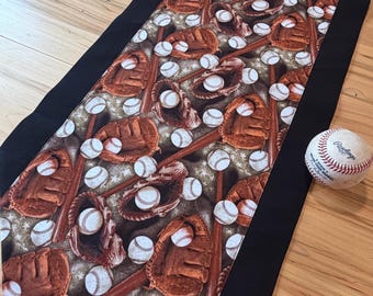 Baseball Table Runner