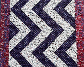 Zig Zag Lap Quilt
