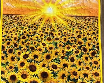 Sunflower Field Wall Hanging