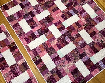 Jelly Sticks Lap Quilt