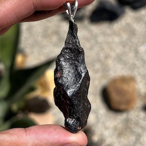 Campo Del Cielo meteorite pendant 45.85g