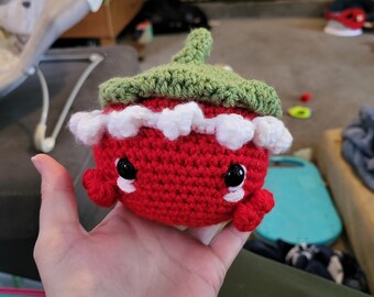 Mamá muskie, seta mamá de ganchillo, seta mamá amigurumi