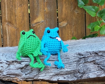 Rana leggy de ganchillo, rana leggy amigurumi, rana leggy hecha a mano, rana de ganchillo, rana amigurumi, rana leggy rellena