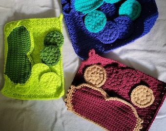 Kit de spa hecho a mano, kit de spa para el día de la madre, paquete de spa para el día de la madre, paquete de spa hecho a mano, regalo del día de la madre de ganchillo,