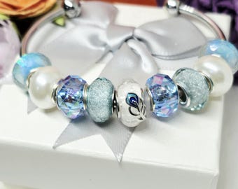 The Blue Princess Minimalist Bracelet