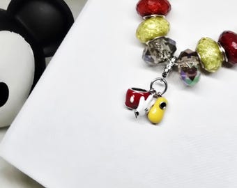 Mr. Mouse Inspired Necklace/ Pandora Compatible S925