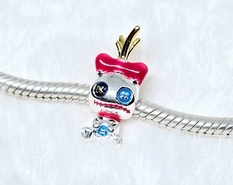 Scrumpy/Doll Inspired Pandora Compatible Charm /S925