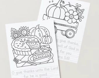 Erntedank Malblätter Printables Herbst Kid’s Aktivität Handwerk Papier Schriftstelle Verfolgung Sonntag Schule Seite Dankbar Klasse Homeschool