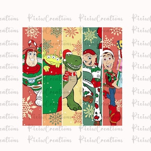Christmas Toy PNG, Retro Christmas Png, Christmas Friends Png, Christmas Squad Png, Holiday Png, Christmas Shirt Design