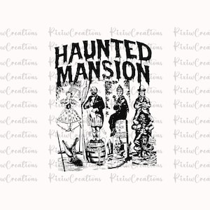 Haunted Mansion Shirt, Haunted Mansion Png, Haunted Mansion Sublimationsdesign, Instant Download