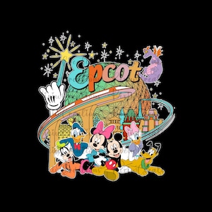 Epcot Png, Mouse And Friends Epcot Png, Family Vacation Png, Magic Kingdom Png, Vacay Mode Png, Digital File, Only Png