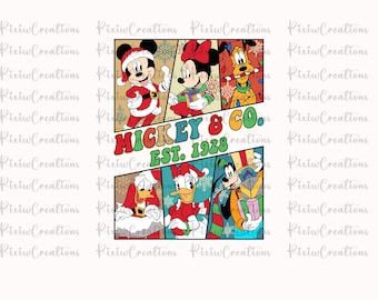 Merry Christmas Svg Png, Christmas Character, Christmas Squad Svg, Christmas Friends Svg, Holiday Season Svg