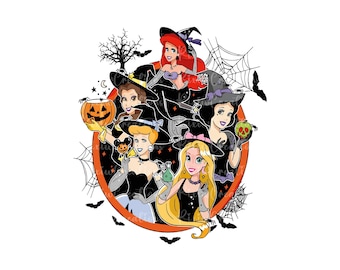 Princess Halloween Png, Halloween Princess Svg, Trick Or Treat Png, Princess Witch Png, Halloween Princess Shirt, Pumpkin Png