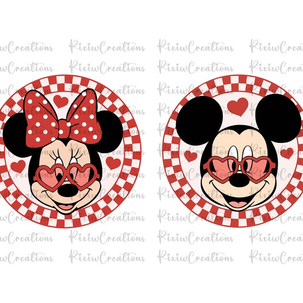 Valentines Mouse Png, Valentines Mouse Svg, Cut Files, Valentines Mickey, Valentines png, Funny Valentine png, Valentines Sublimation Design