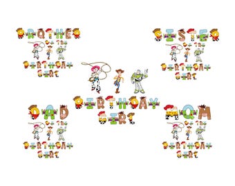 Toy Story Birthday Girl Png, Toy Story Birthday Png, Birthday Party Png, Family Birthday Design, Birthday Girl Png, Family Matching Png