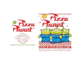 Pizza Planet Png, Pizza Planet Svg, Aliens Svg, Foods and Drinks Png, Pizza Box Party Svg, Pizza Restaurant Svg, Family Vacation Png