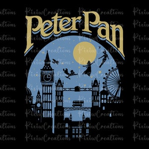Peter Pan Svg, Peter Pan Png, Peter Pan Sublimation Svg, Peter Pan Sublimation Png, Digital File, Instant Download