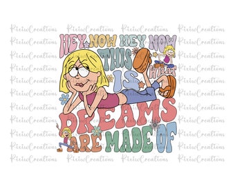 This Is What Dreams Are Made Of Lizzie Mcguire Png Svg, Lizzie Mcquire Png, Lizzie Mcquire Png, Lizzie Mcguire Sublimation, Instant Download