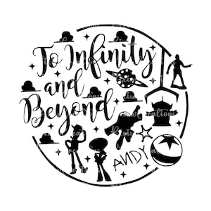 Toy Story SVG, Toy Story Cricut Svg, Silhouette di Toy Story, Toy Story Cricut, Toy Story Png, Compleanno di Toy Story, Woody Svg
