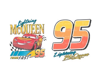 Cars Png, Lightning McQueen Png, Think Fast Cars Png, Png Cars Sublimation Design, Only Png, Digital File, Instant Download