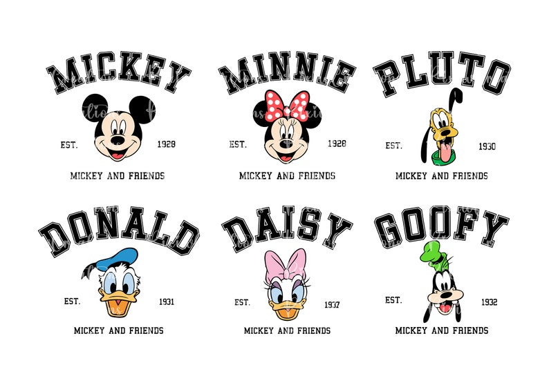 Mickey and Friends Png Svg, Family Vacation Png Svg, Family Trip Png, Vacay Mode Png, Magic Kingdom Png, Mickey Png, Mouse Png, Digital File image 1