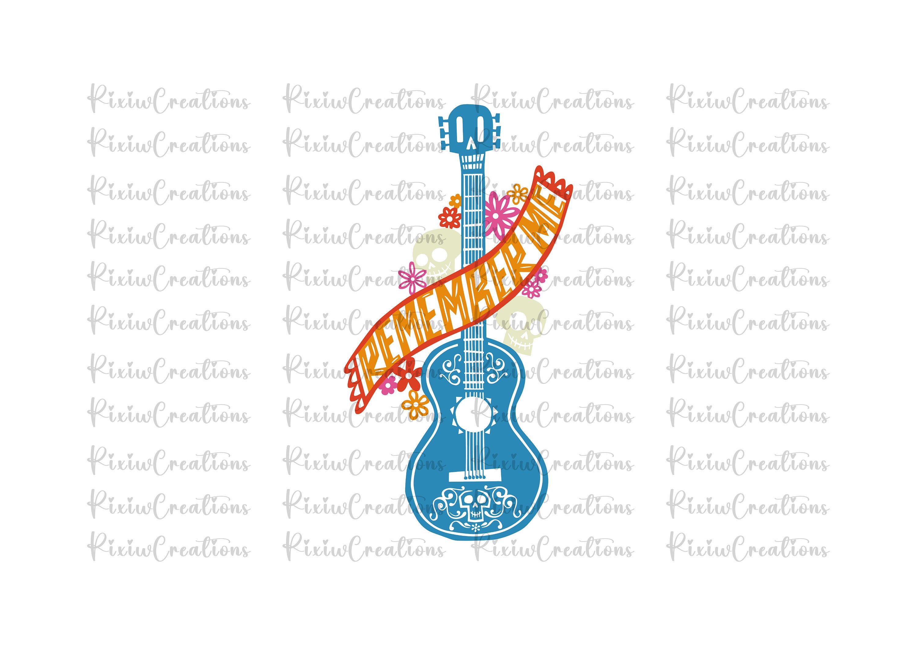 Remember Me Un Poco Loco, Coco Svg, Coco Png, Un Poco Loco Svg, Un Poco Loco Png, fichier numérique, téléchargement immédiat