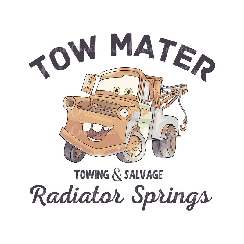 Tow Mater - Etsy