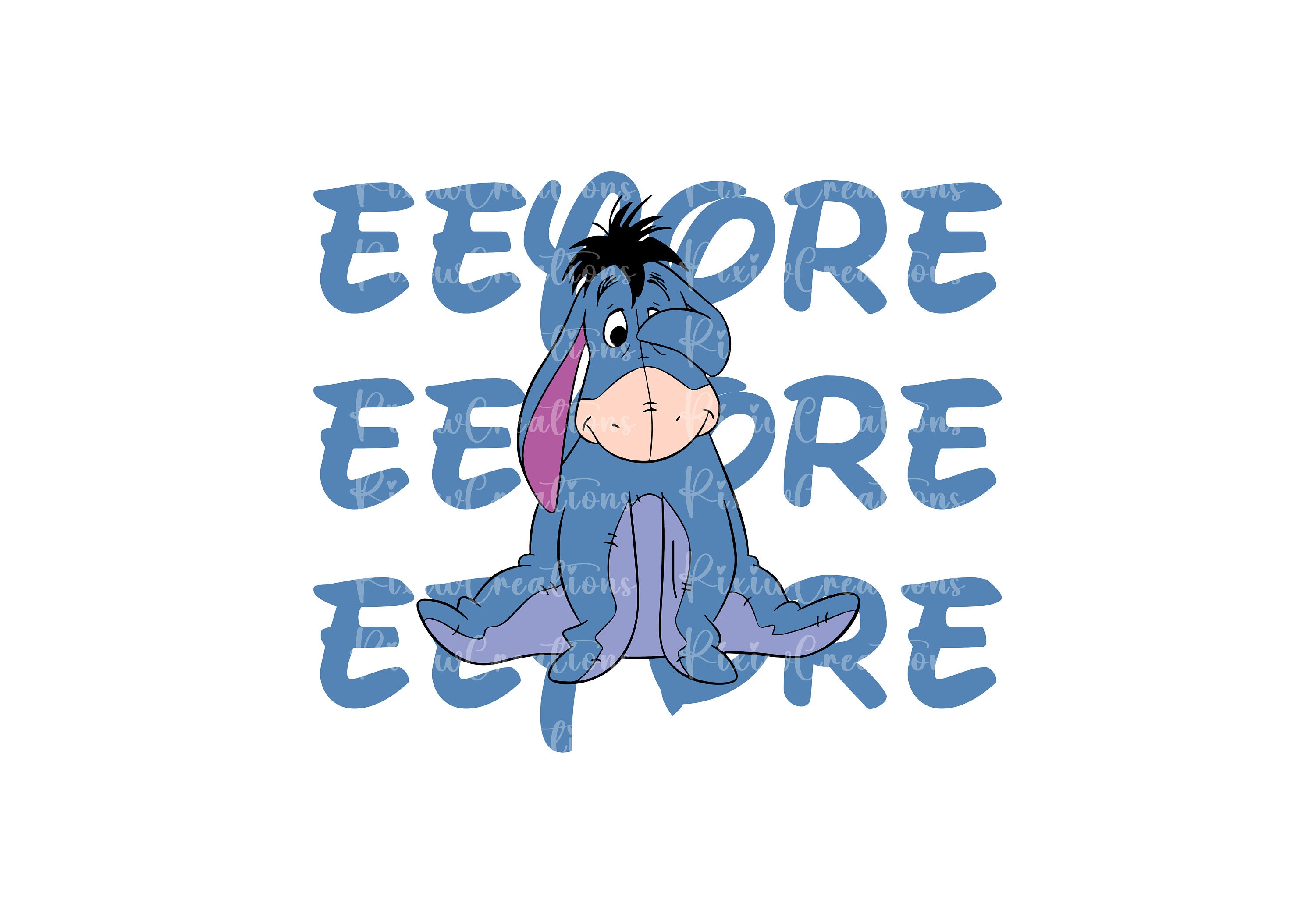 Eeyore Png, Eeyore Svg, Winnie the Pooh Shirt Png, Svg for Cricut
