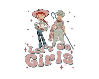Toy Story Png, Let's go Girls Png, Retro Toy Story Png, Toy Story Png, Jessie Png, Cowboy Girls Png, Girls Squad Png, Tylko Png