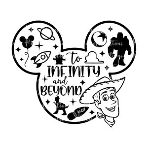 Toy Story SVG, Toy Story Cricut Svg, Silhouette di Toy Story, Toy Story Cricut, Toy Story Png, Compleanno di Toy Story, Woody Svg