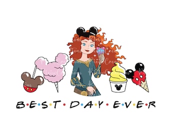 Mejor Día de Todos Mérida Png, Mérida Png, Princesa Mejor Día de Todos, Princesa Png, Viaje Familiar Png, Vacaciones Familiares Png, Camisa Mulan Png, Sólo Png