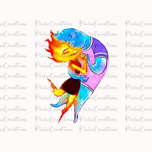 Elemental Png, Elemental Svg, Printable Elemental, Digital File, Instant Download, Elemental Image, Elemental Movie Png, Elemental shirt