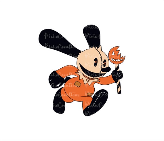 オズワルド ハロウィン PNG、オズワルド ラッキー ラビット ハロウィン