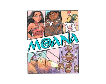 Princesse Moana Png rétro, Moana Png, Moana Png rétro, Moana Png, Moana chemise Png, téléchargement immédiat, fichier numérique, uniquement Png