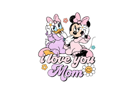 I Love You Mom Png, Mouse Mom Png, Png For Sublimation, Mother's Day Png, Mom Png, Mama Png, Only Png, Digital File