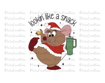 Lookin&#39; Like A Snack Gus Christmas SVG, Christmas Svg, Christmas Character Svg, Princess Christmas Svg, Christmas Svg, Funny Christmas Svg