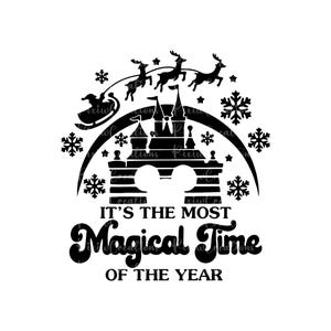 It&#39;s The Most Magical Time Of The Year Svg, Merry Christmas Svg Png, Christmas Squad Svg, Christmas Friends Svg, Holiday Season Svg, Cut Svg