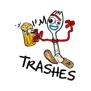 Forky Png Svg, Toy Story Png Svg, Divertido Toy Story Png Svg, Divertido Png Svg, Archivo svg para Cricut, Vacaciones familiares Png, Archivo digital